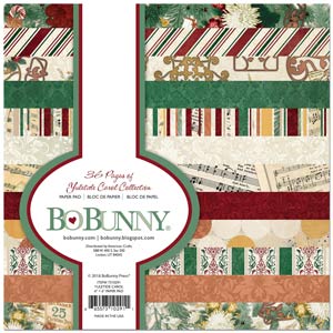 Bo Bunny Yuletide Carol 6x6 Paper Pad