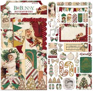 Bo Bunny Yuletide Carol Noteworthy