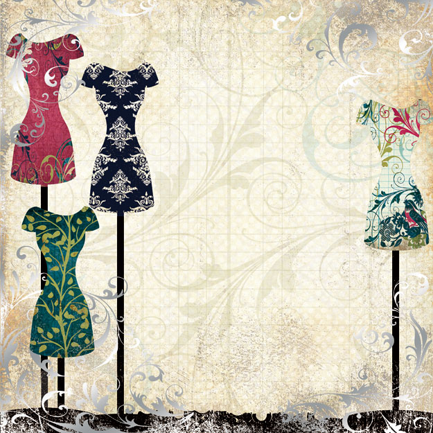Creative Imaginations Passion for Fashion scrapbooking