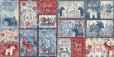 Graphic 45 Let's Get Cozy Journaling Cards