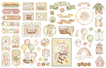 Graphic 45 Little One Ephemera Assortment