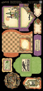 Graphic 45 Rare Oddities Tags & Pockets