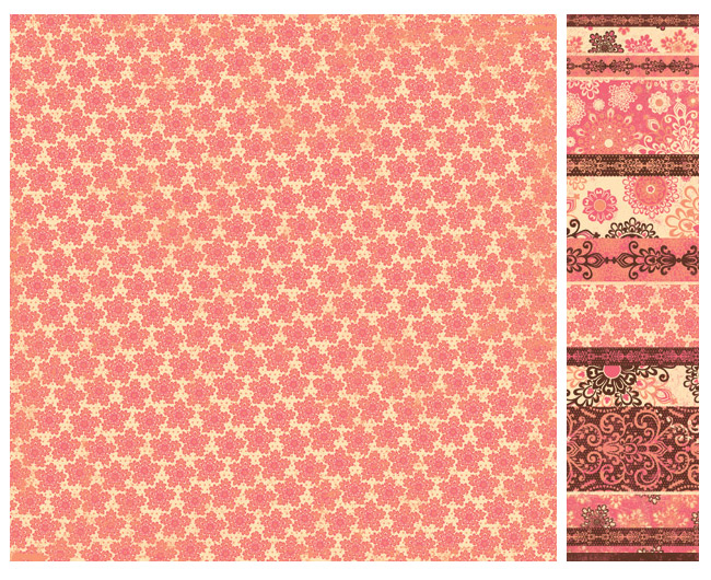 KaiserCraft Penny Royale Jane scrapbooking paper