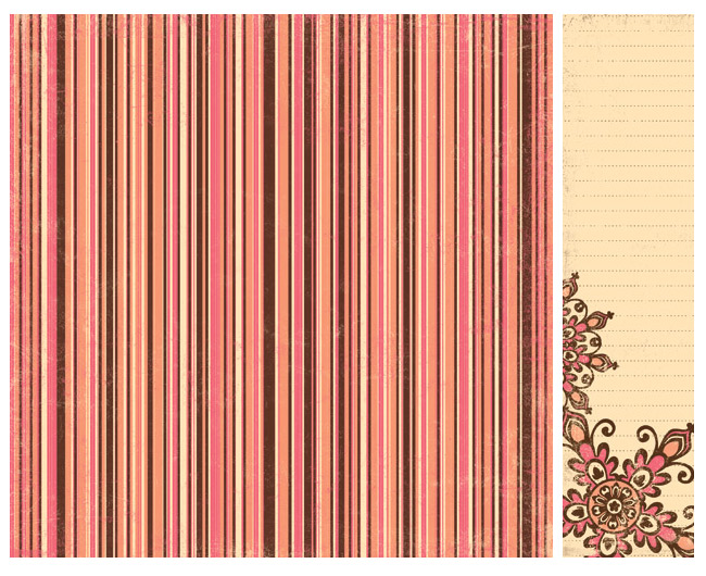 KaiserCraft Penny Royale Anne scrapbooking paper