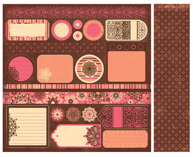 KaiserCraft Penny Royale Caroline scrapbooking paper