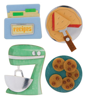 Karen Foster Cooking Stacked Sticker
