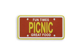 Karen Foster Picnic Scrap Plate