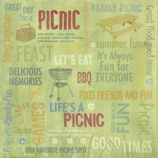 Karen Foster Life's A Picnic Collage