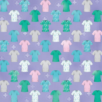 Karen Foster Nurse Scrubs