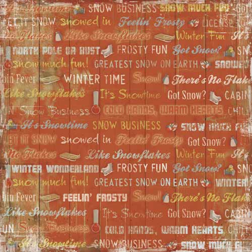 Karen Foster Winter Snow Business Collage