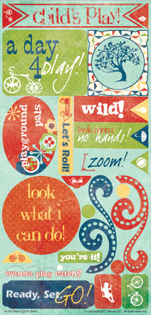 Moxxie Child's Play 6x12 Element Sticker