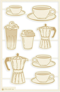 P13 Coffee Break CB Embellishments 01 Coffee