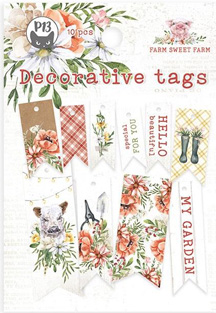 P13 Farm Sweet Farm Tags 2 Banners