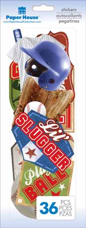 Paper House Producitons Baseball Sticker Pack