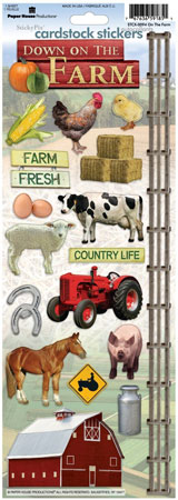 Paper House Productions Down On The Farm CS Sticker