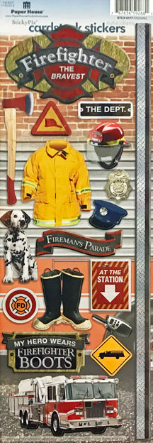 Paper House Production Fireman CS Sticker