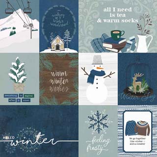 PhotoPlay Winter Chalet Warm Winter Wishes