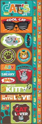 Reminisce Cat Combo Sticker