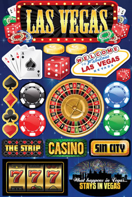 Reminisce Las Vegas3D Sticker