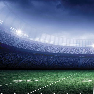 Scrapbook Customs Football Stadium