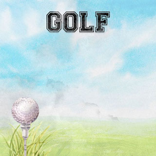 Scrapbook Customs Golf Watercolor