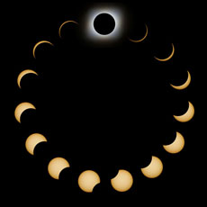 Scrapbook Customs Solar Eclipse