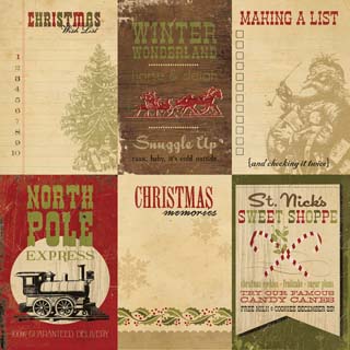 Simple Stories 12 Days of Christmas 4x6 Verticle Elements