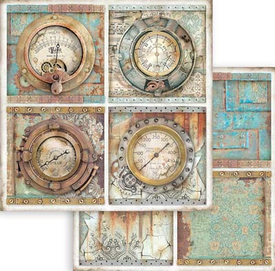 Stamperia Lady Vagabond Lifestyle 4 Cards