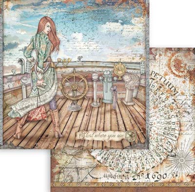 Stamperia Lady Vagabond Lifestyle Rudder
